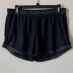 Under Armour Women's Black Athletic Shorts